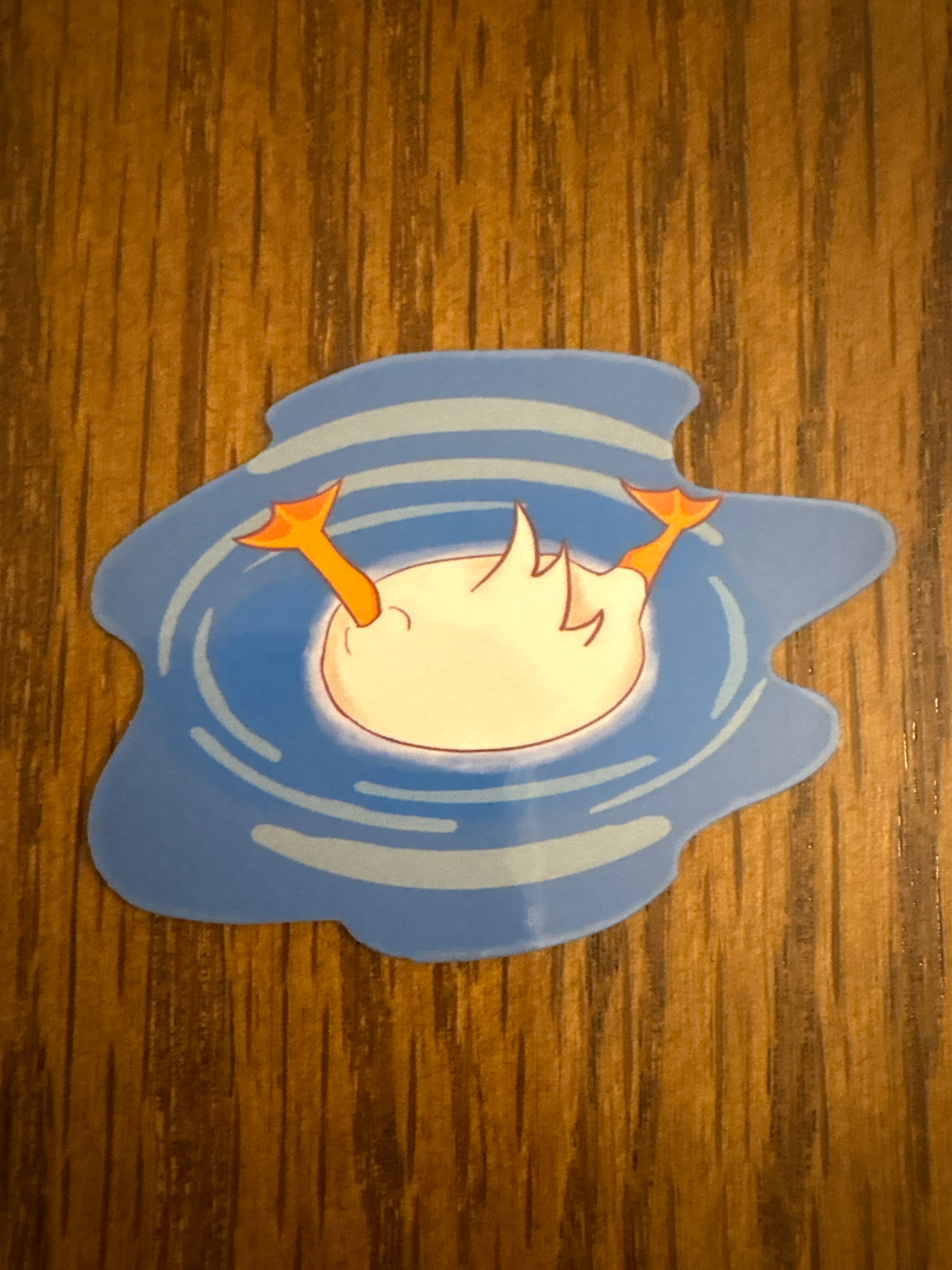 Duck Butt - Premium Vinyl Decorative Sticker