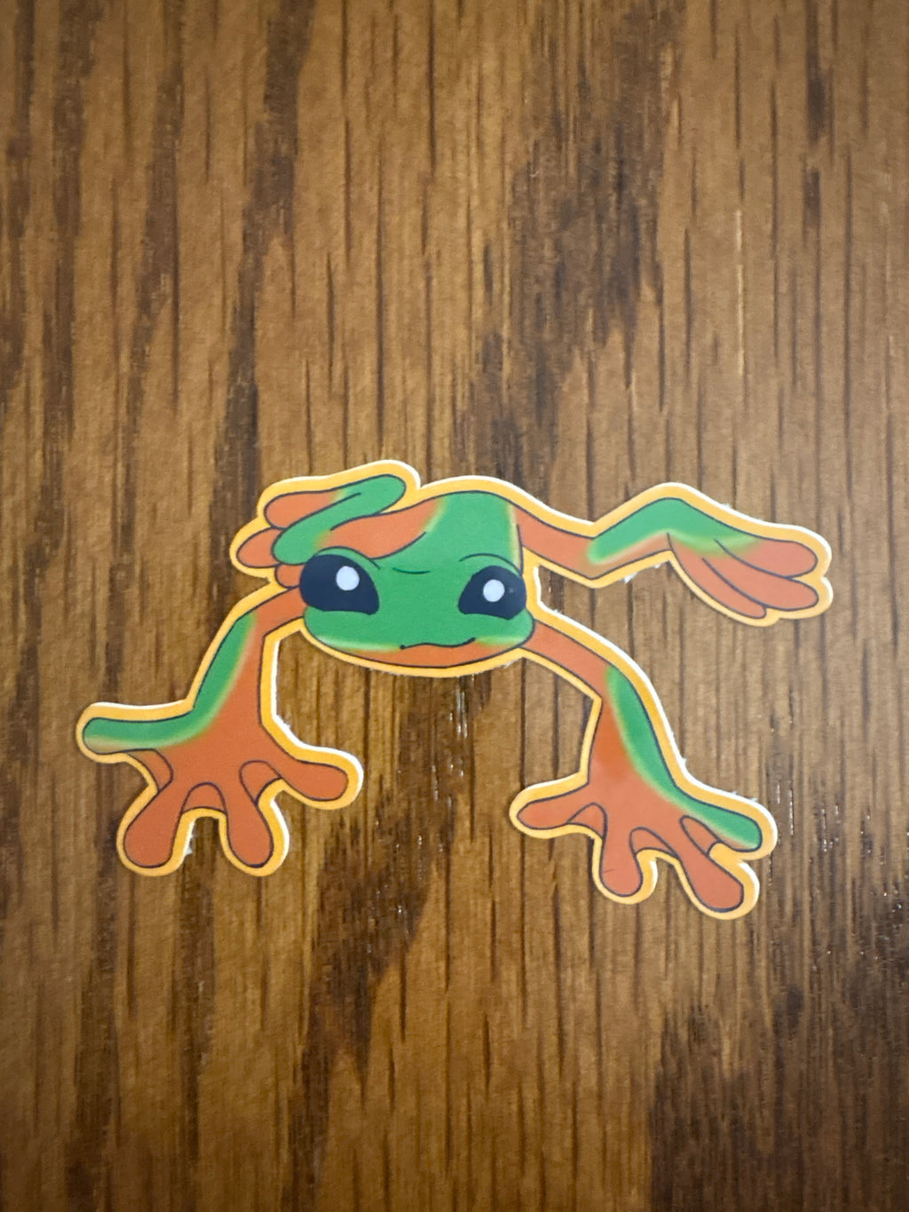 Tropical Frog - Premium Vinyl Decorative Sticker