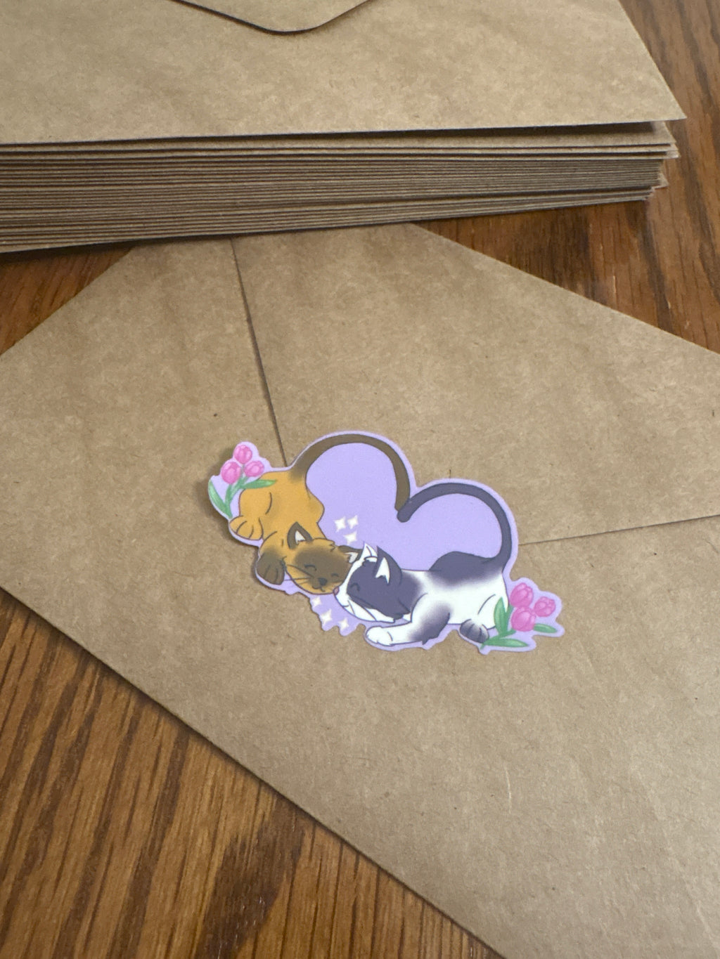 Cat Lovers - Premium Vinyl Decorative Stickers