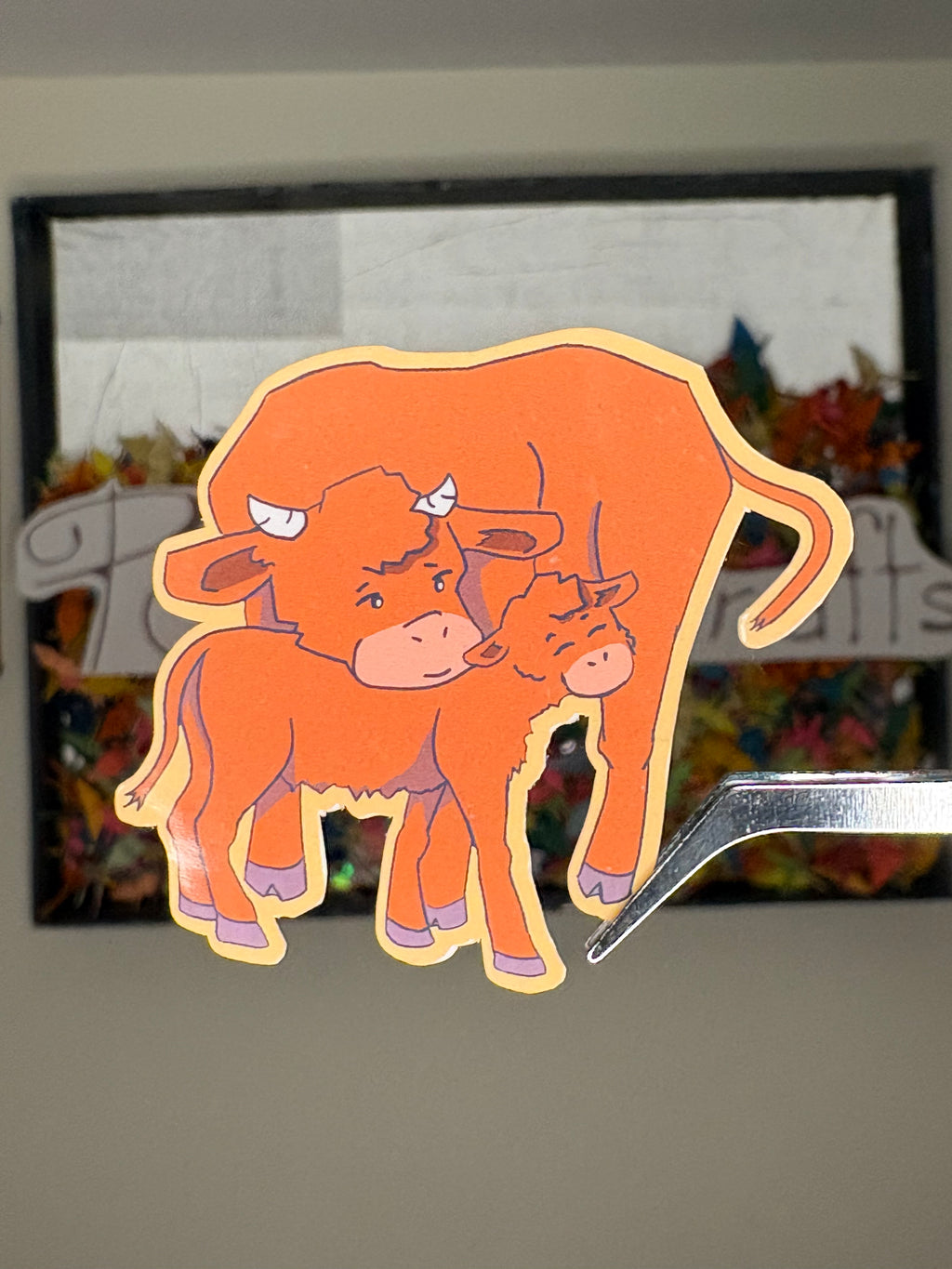 Gary and Gertrude - Premium Vinyl Decorative Sticker