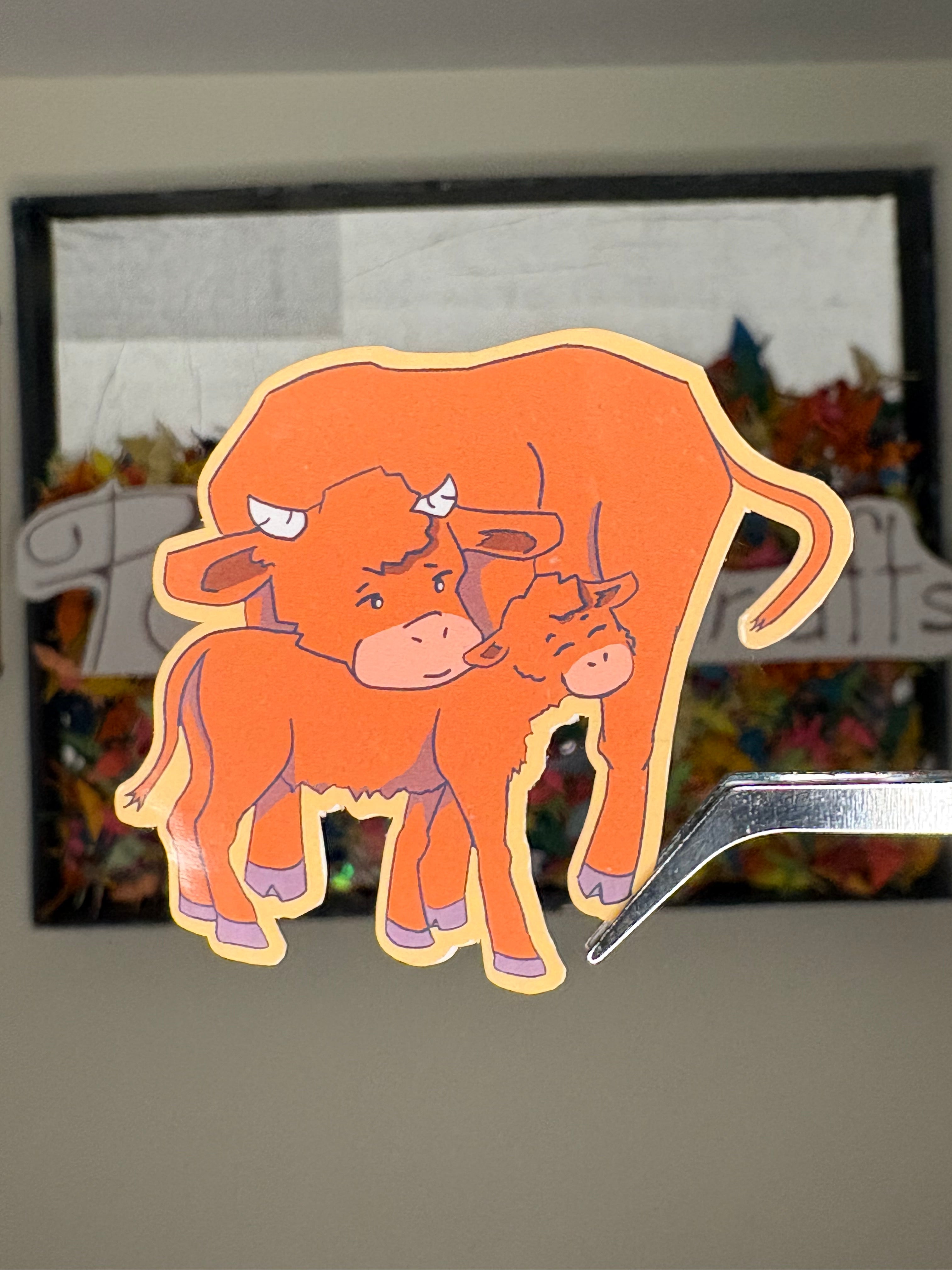 Gary and Gertrude - Premium Vinyl Decorative Sticker