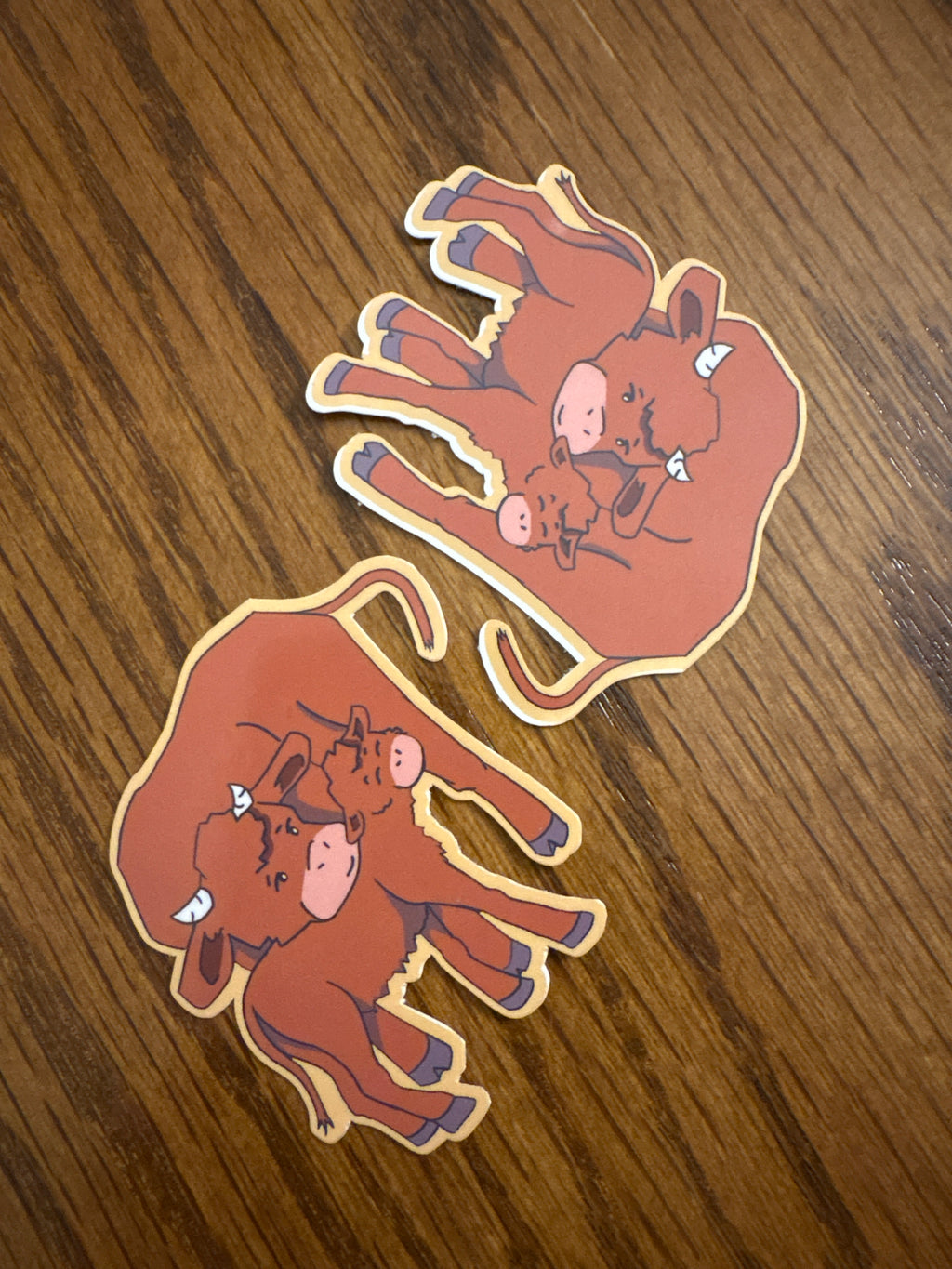 Gary and Gertrude - Premium Vinyl Decorative Sticker