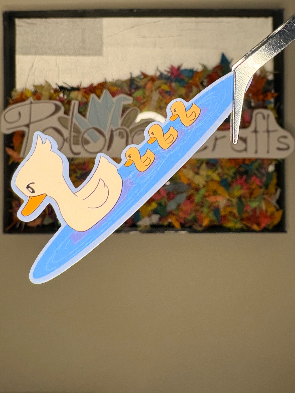 Follow the Leader Duck's - Premium Vinyl Decorative Sticker