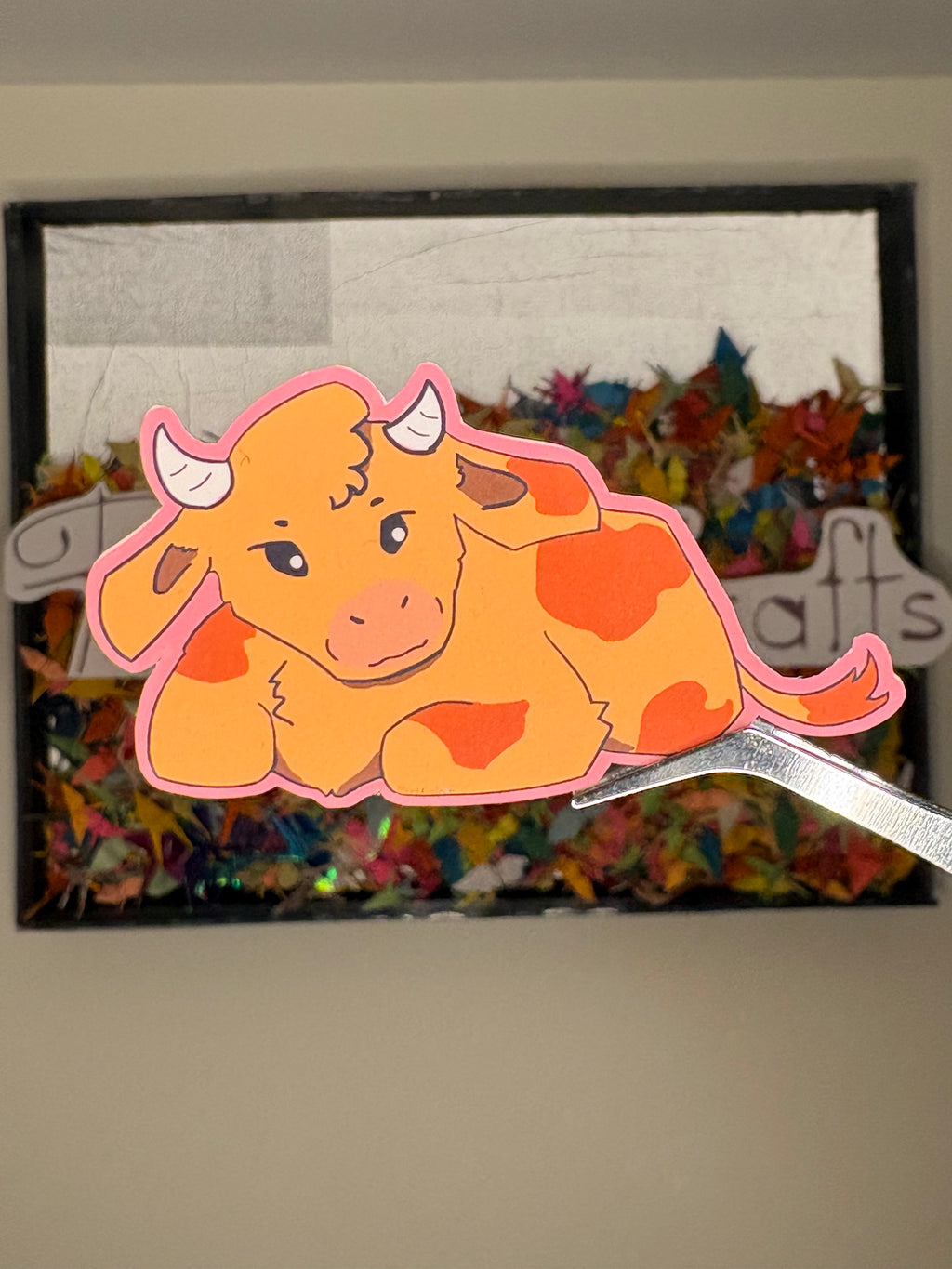 Bonnie the Bovine - Premium Vinyl Decorative Sticker