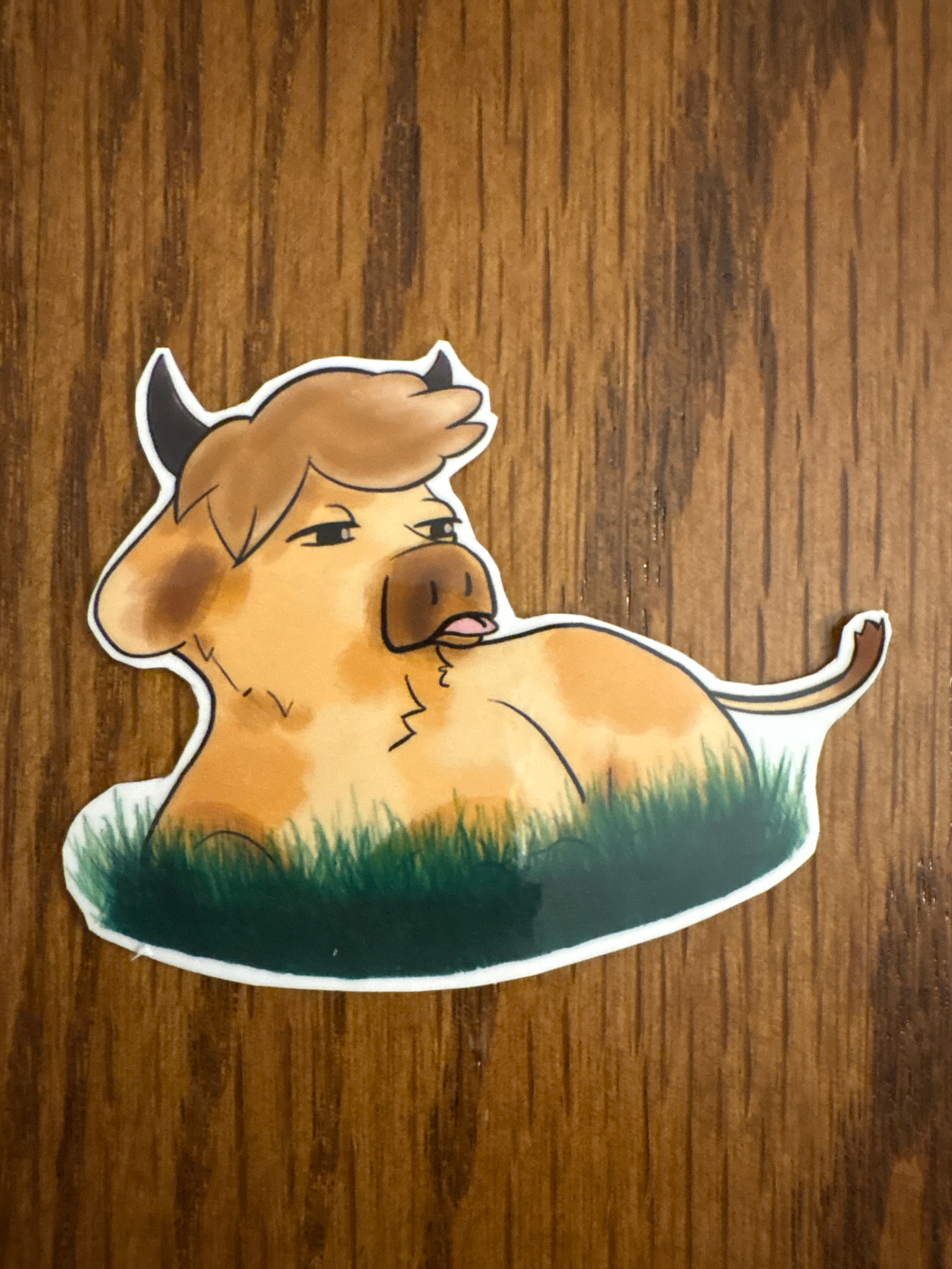 Betsy the Bovine - Premium Vinyl Decorative Sticker
