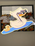 Binocular Duck - Premium Vinyl Decorative Sticker
