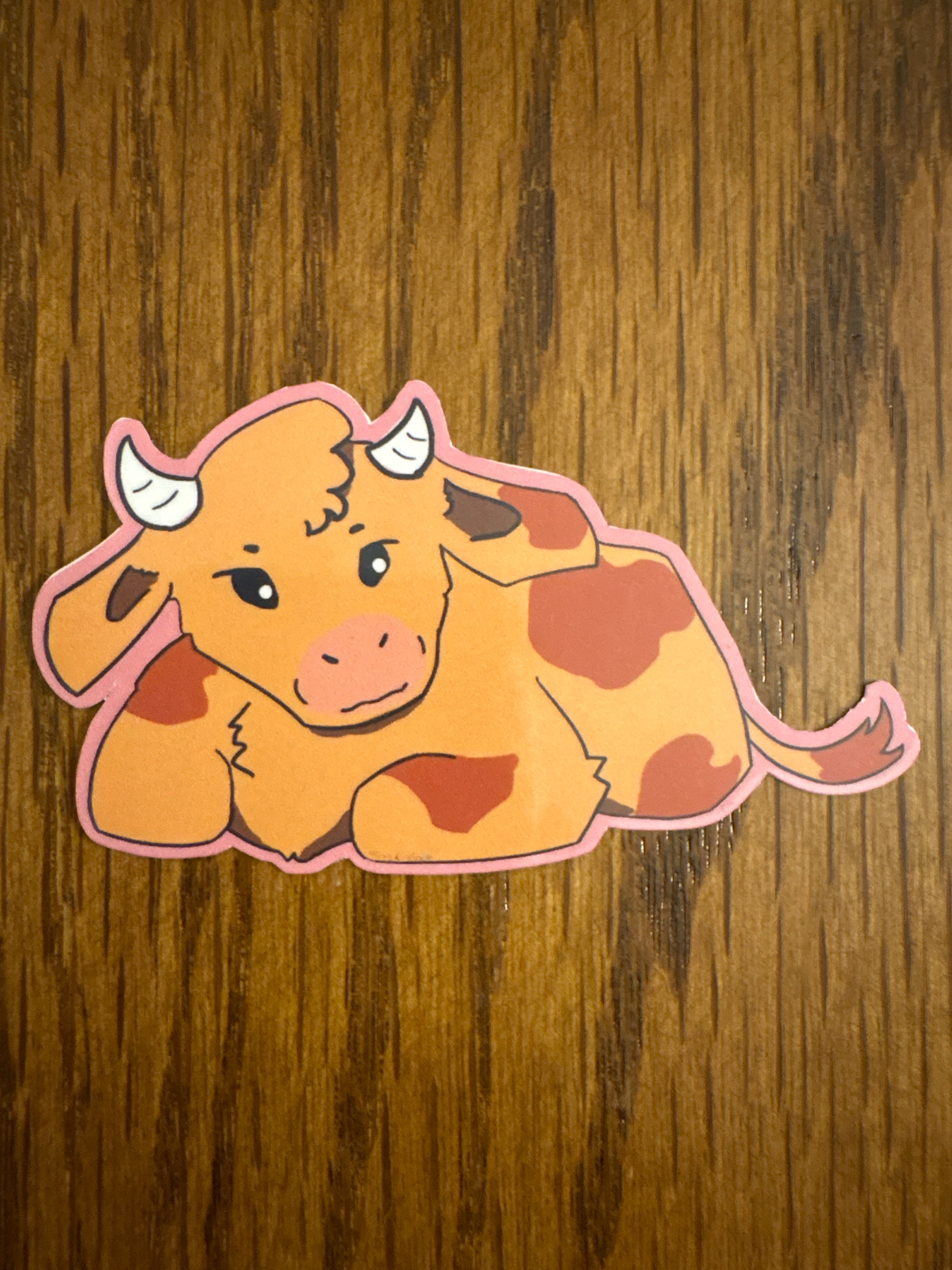 Bonnie the Bovine - Premium Vinyl Decorative Sticker