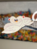 Swan Lovers - Premium Vinyl Decorative Stickers