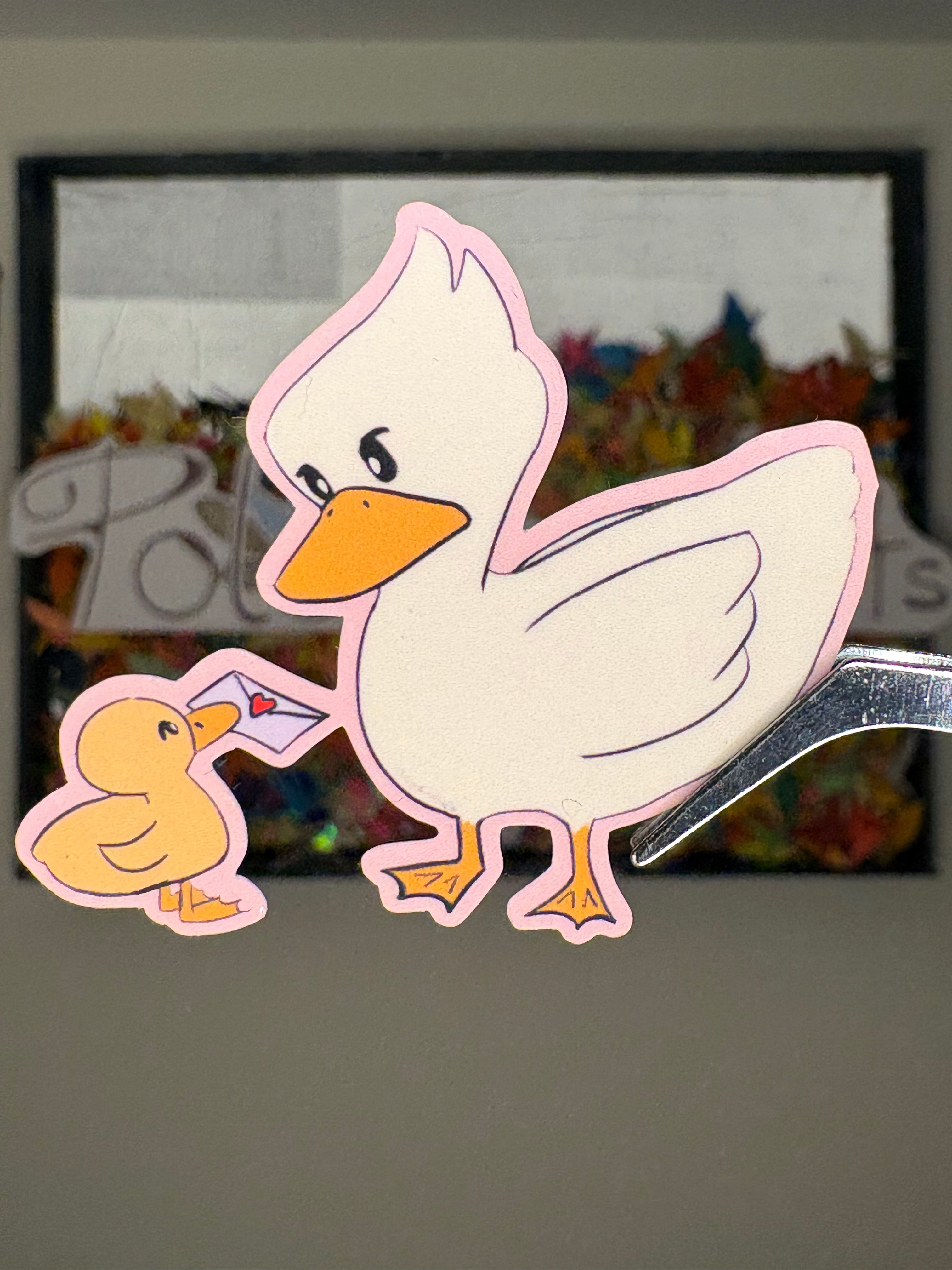 Love Letter Duck's - Premium Vinyl Decorative Sticker