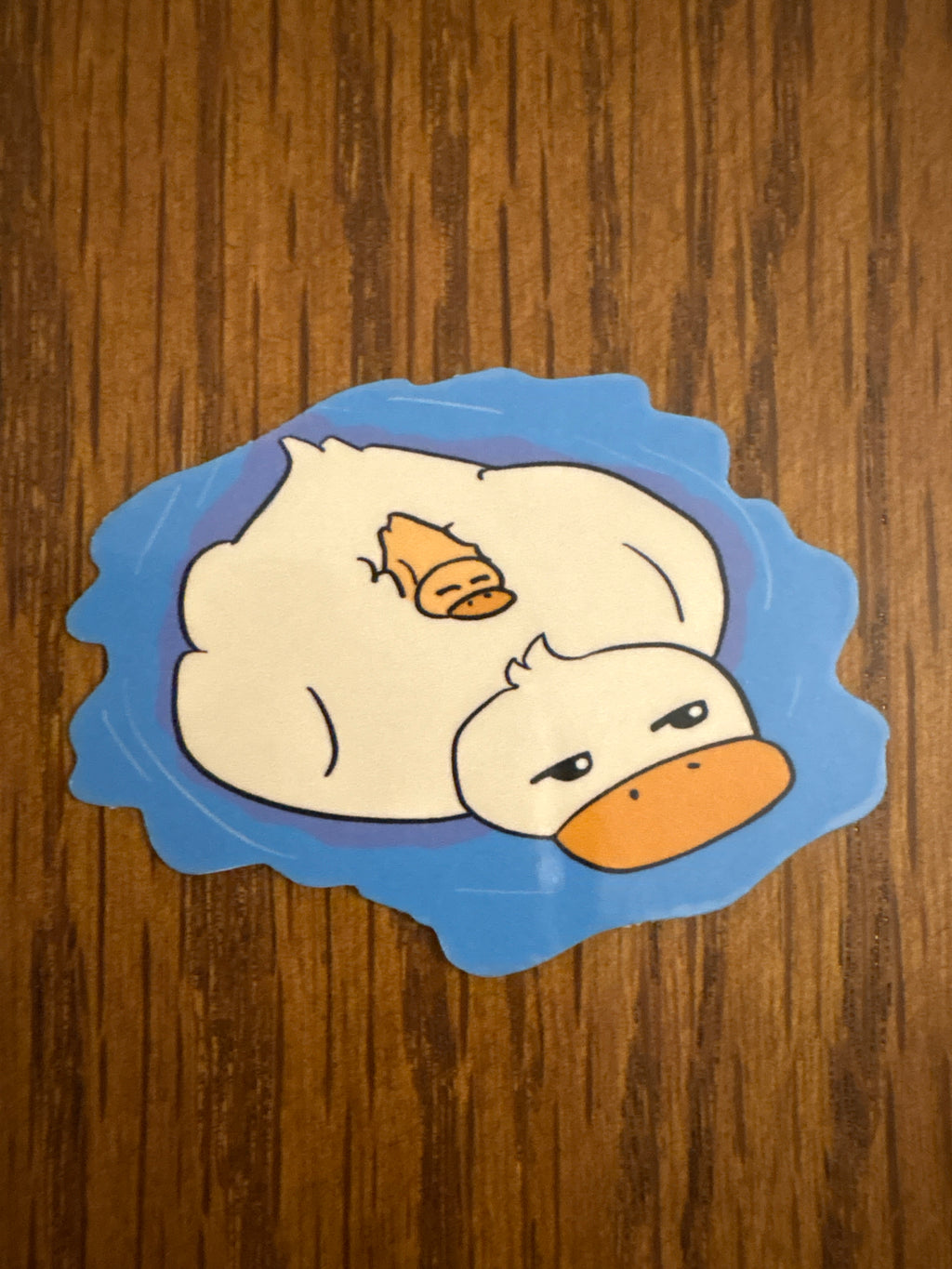 Relaxing Duck's - Premium Vinyl Decorative Sticker