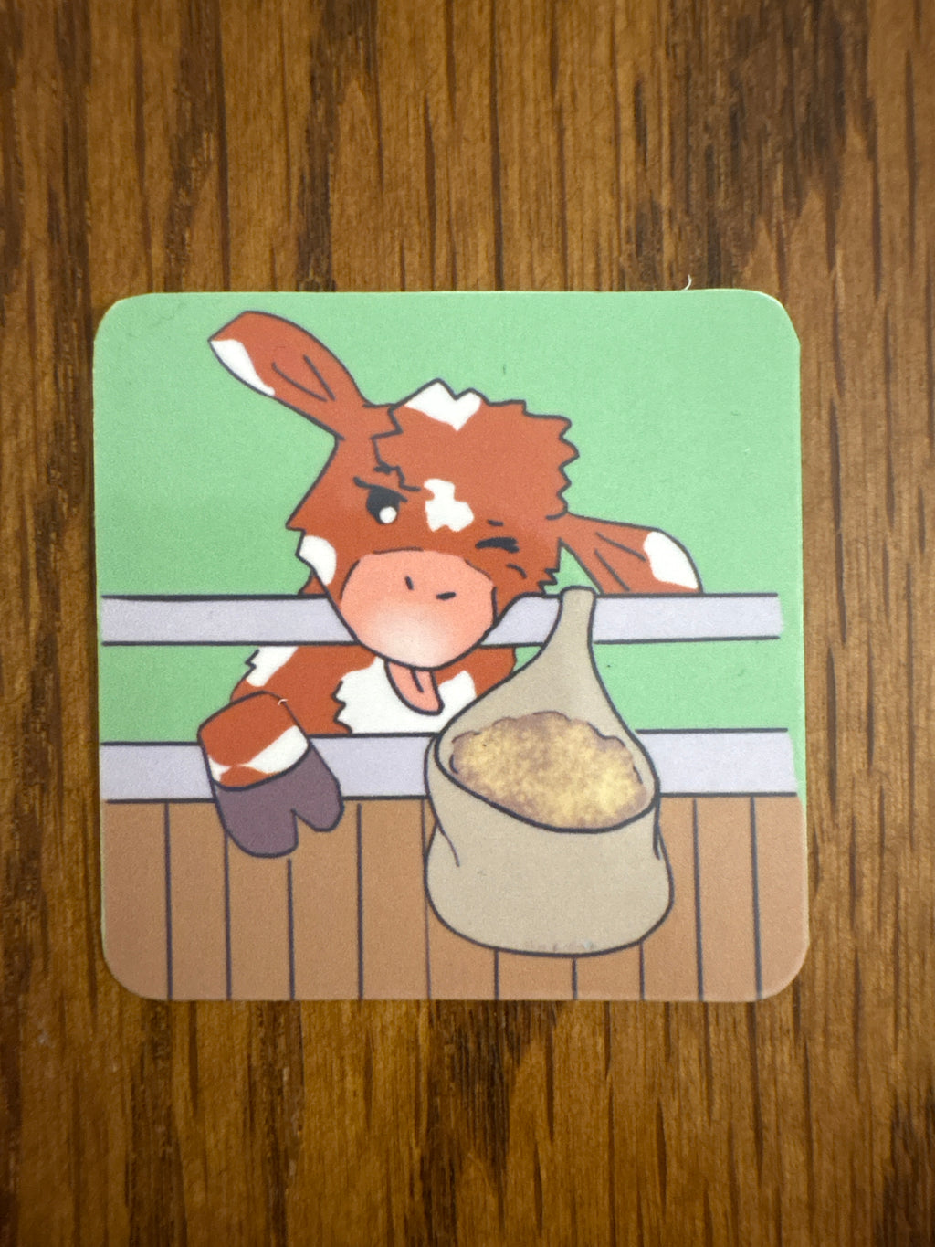 Hungry Herman - Premium Vinyl Decorative Sticker