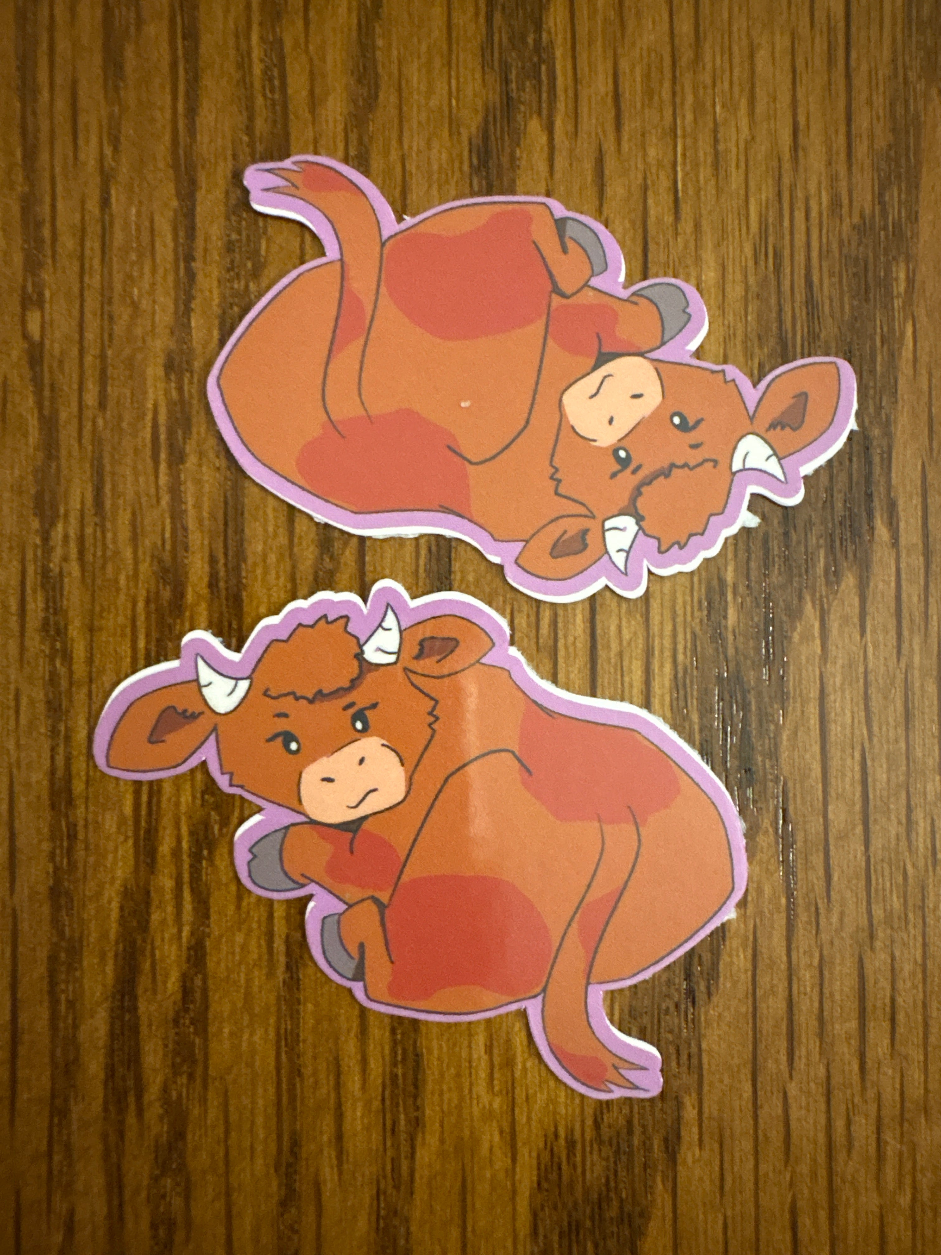 Gloria the Bovine - Premium Vinyl Decorative Sticker