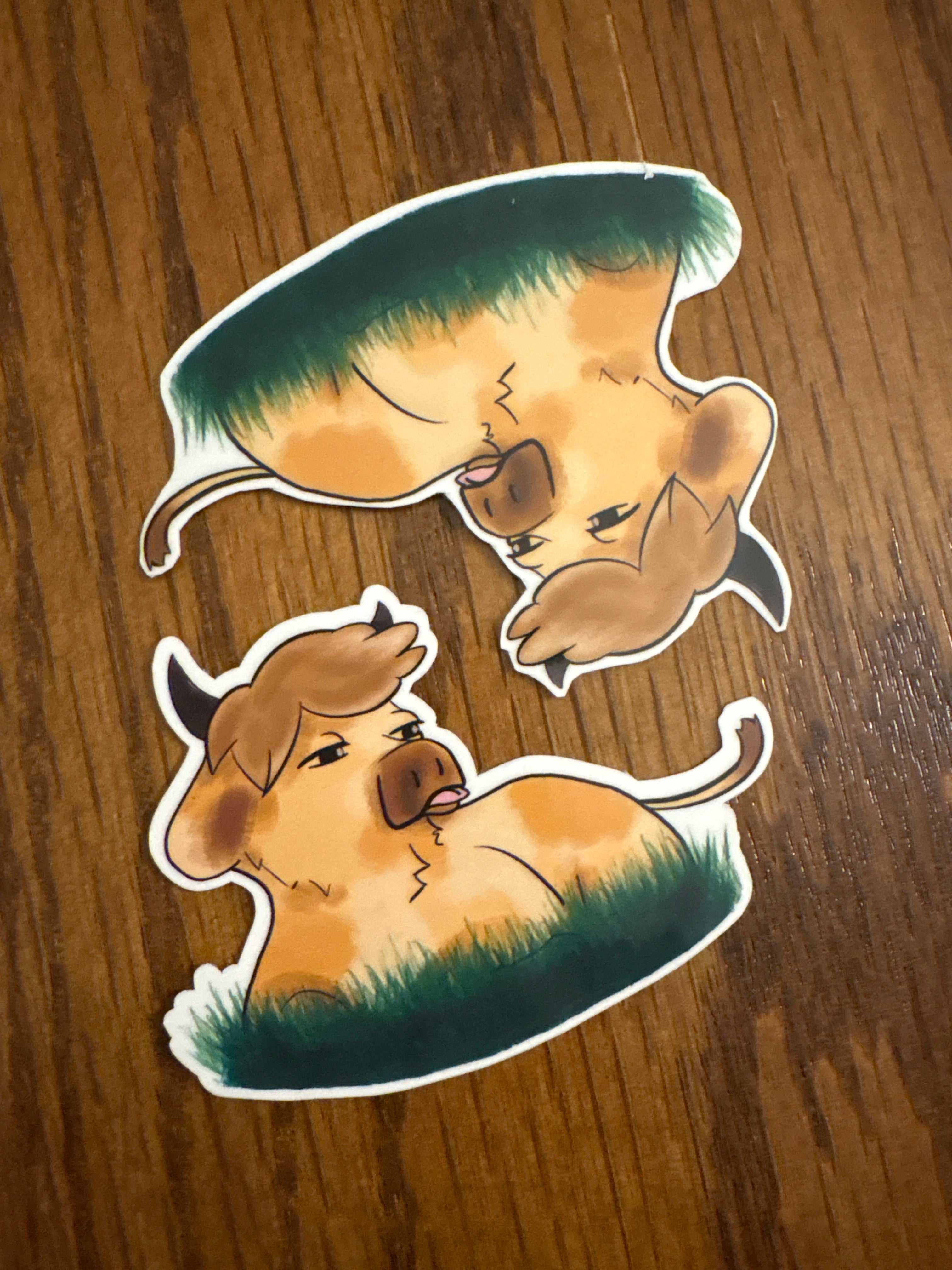 Betsy the Bovine - Premium Vinyl Decorative Sticker