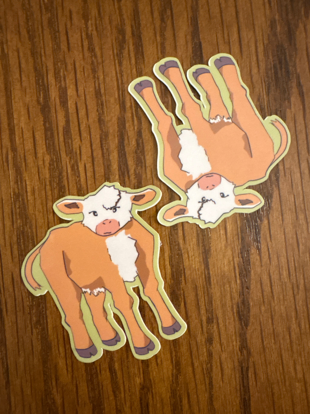 Nosy the Bovine - Premium Vinyl Decorative Sticker