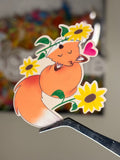 Valentine Fox - Premium Vinyl Decorative Stickers