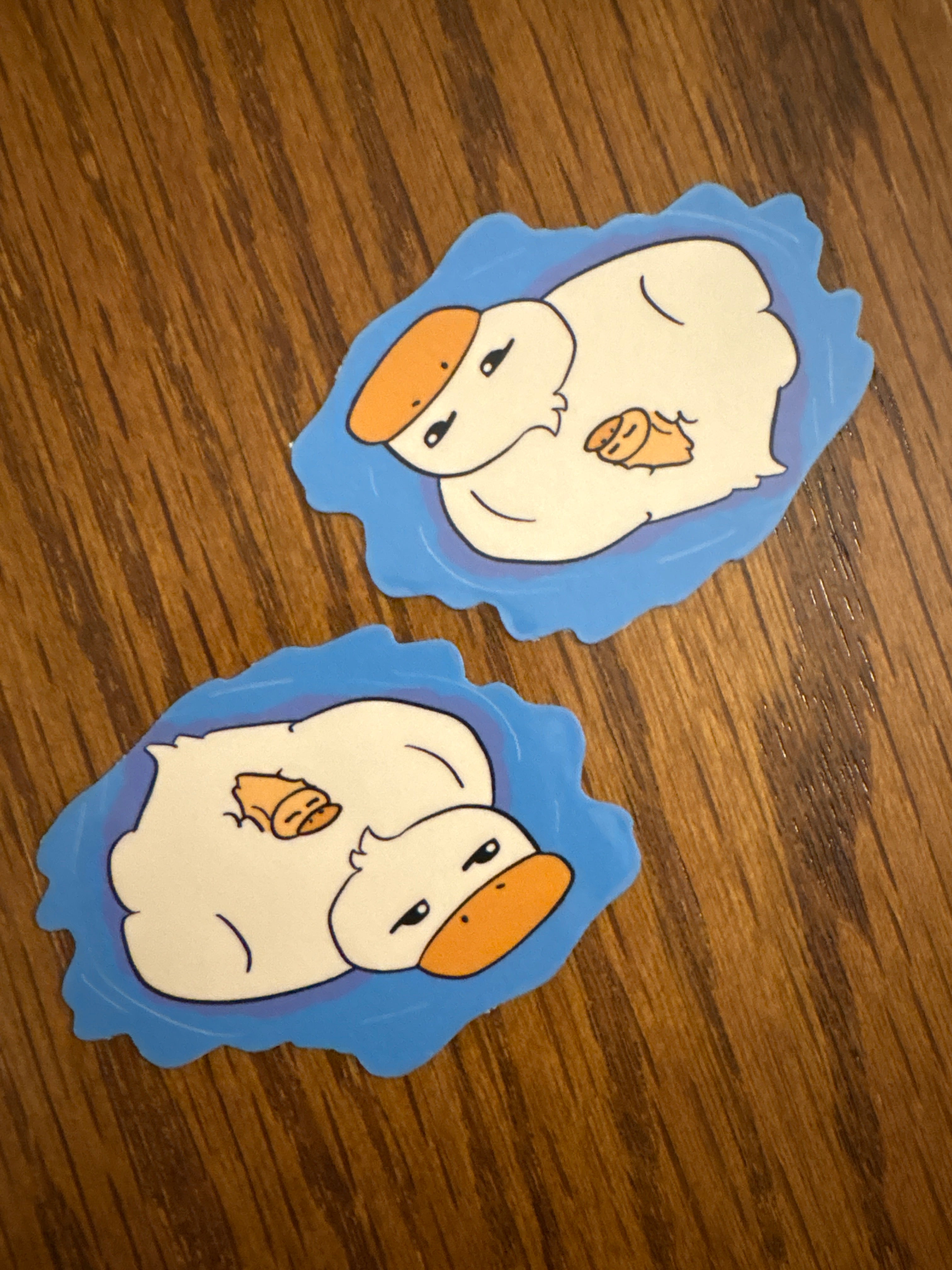 Relaxing Duck's - Premium Vinyl Decorative Sticker