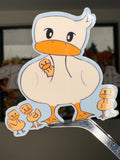 Confused Ducks - Premium Vinyl Decorative Sticker