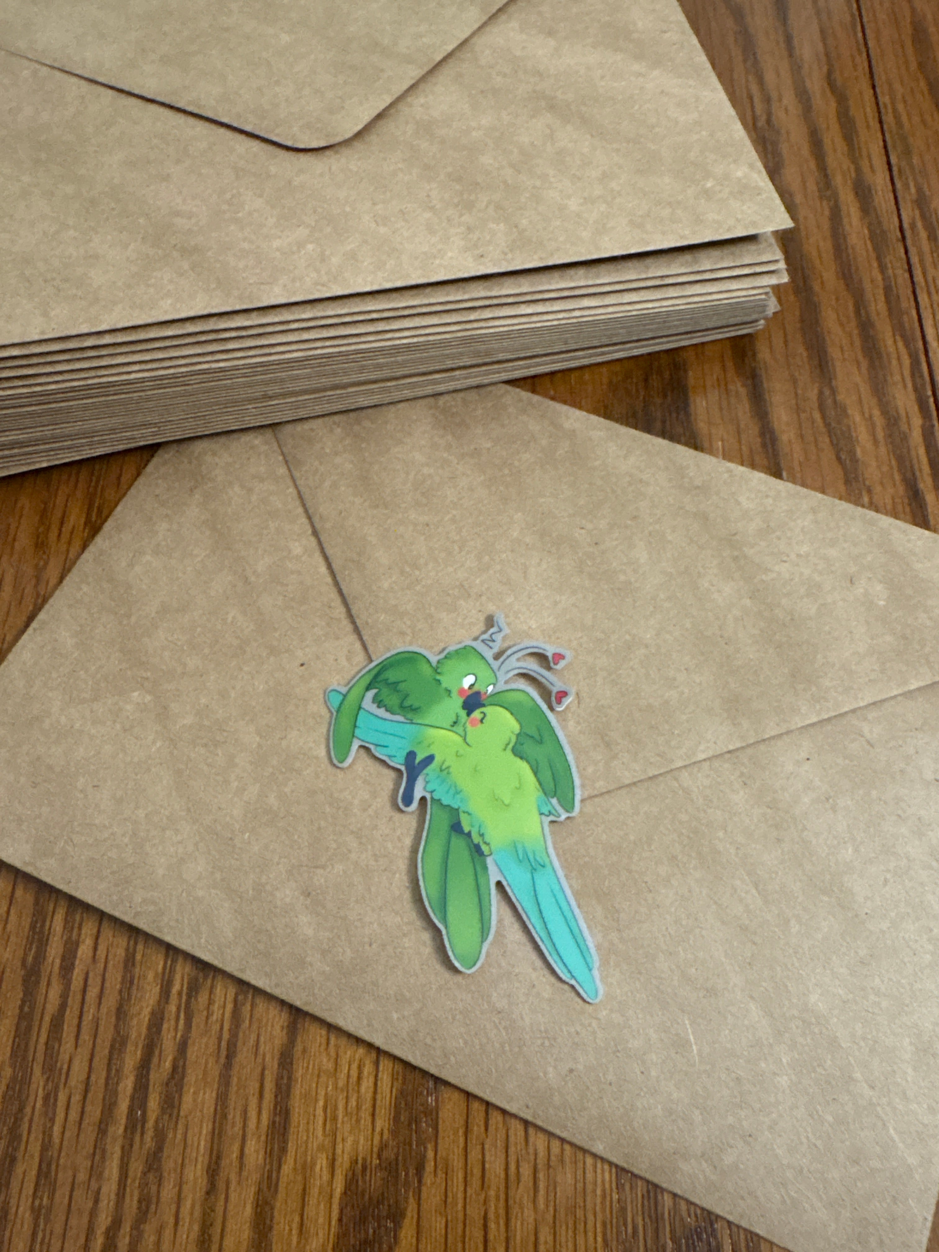 Parakeet Lovers - Premium Vinyl Decorative Stickers