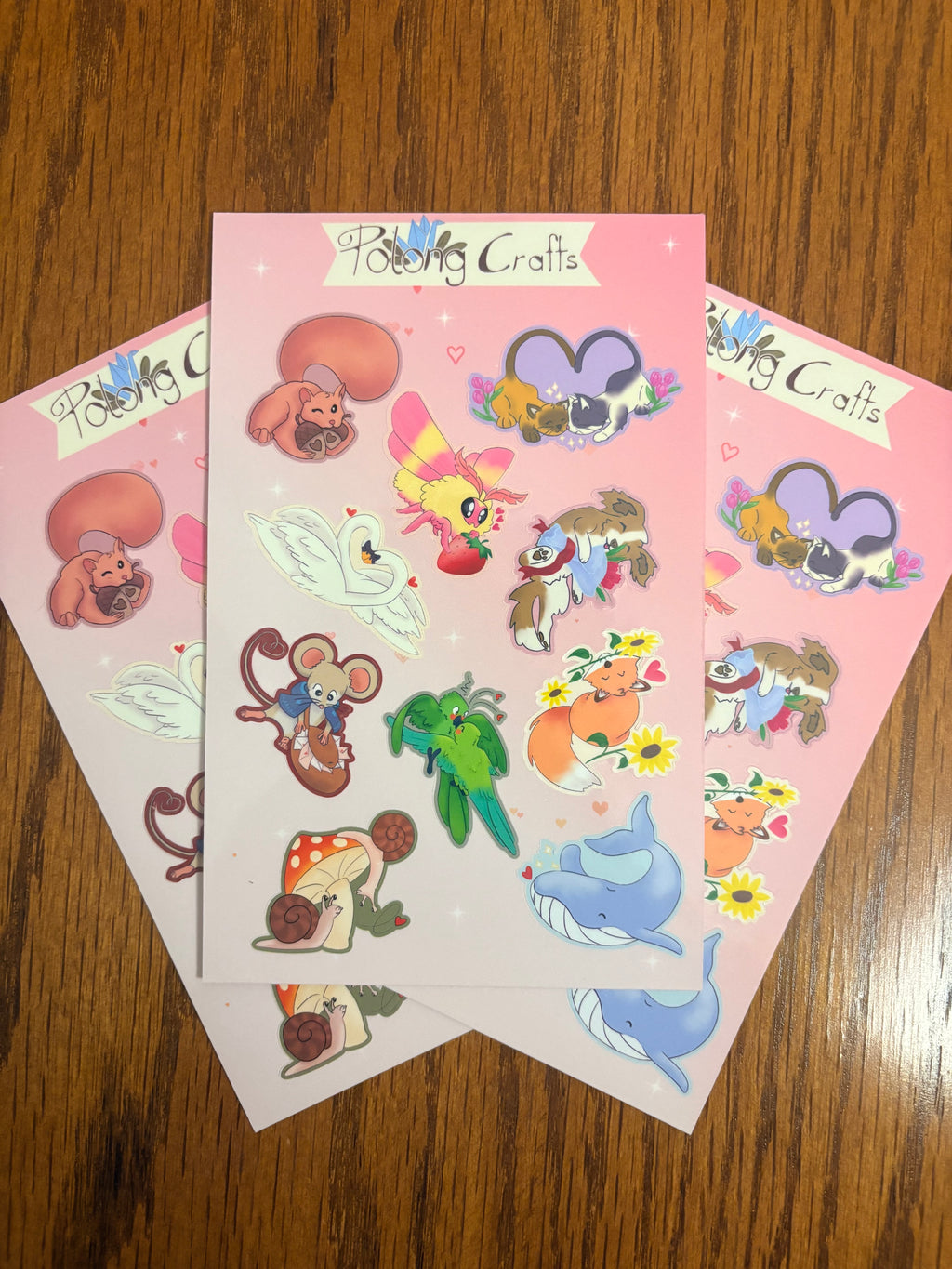 Valentine Sticker Sheet - Premium Vinyl Decorative Sticker Sheets