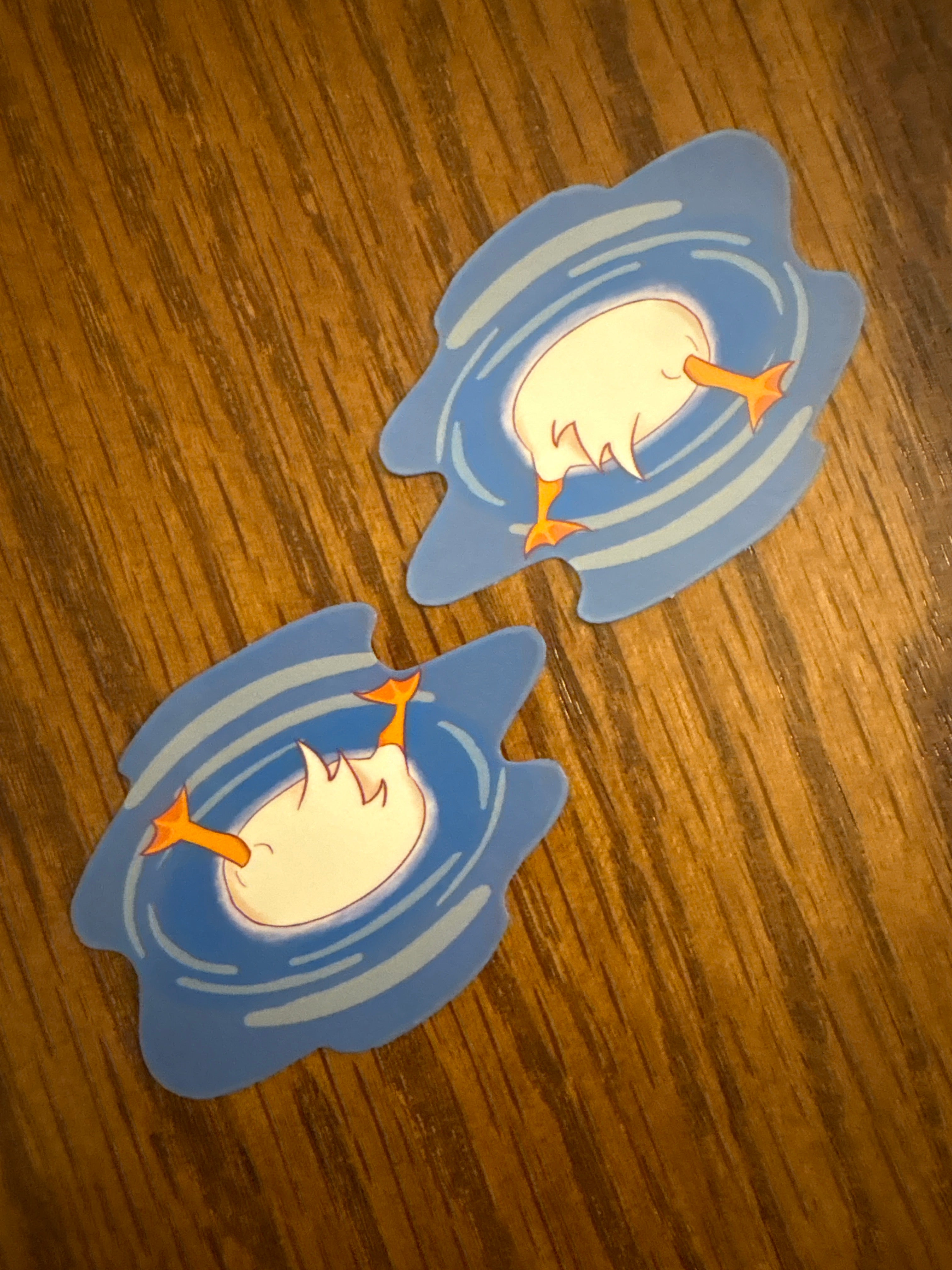 Duck Butt - Premium Vinyl Decorative Sticker