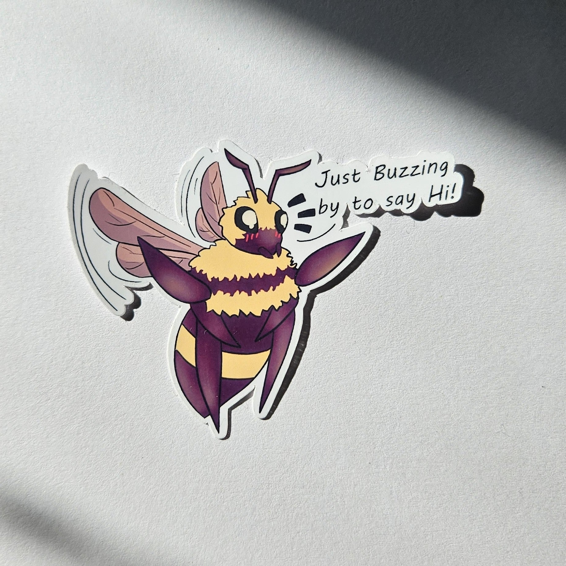 Bees stickers ~ Original hand designed premium vinyl