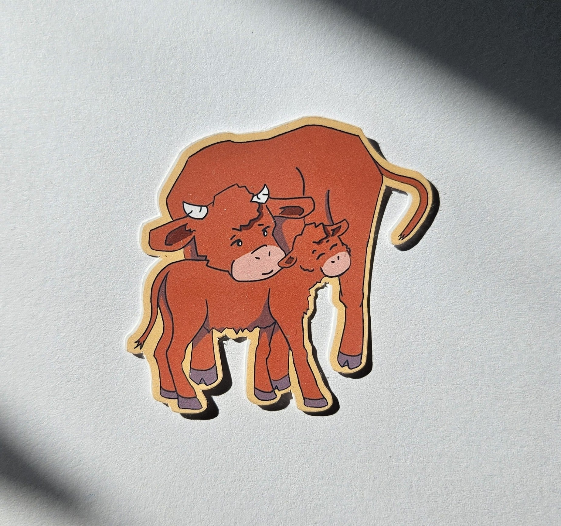 Cows stickers ~ Original hand designed premium vinyl