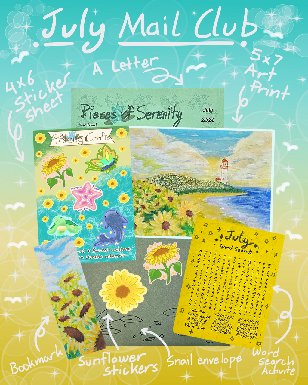 Pieces of Serenity ~ Snail Mail Club
