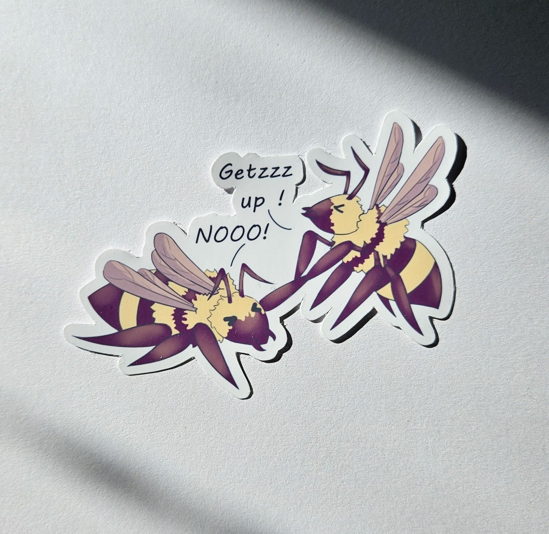Bees stickers ~ Original hand designed premium vinyl