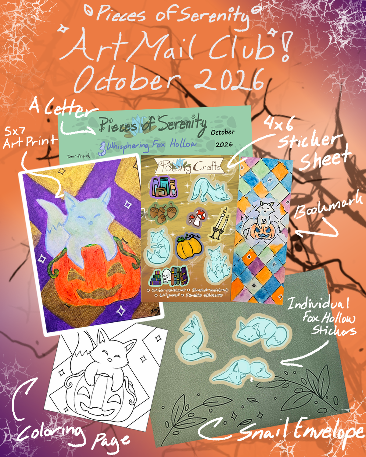 Pieces of Serenity ~ Art Mail Club