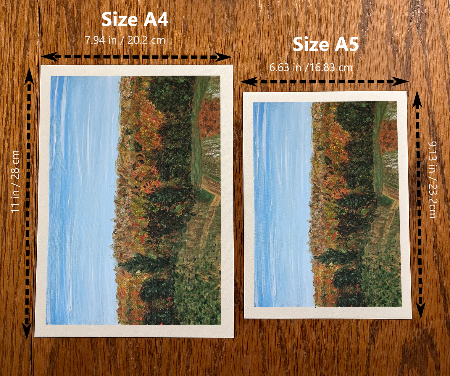 Pumpkin Patch - Original artwork, Velvet Fine Art Print