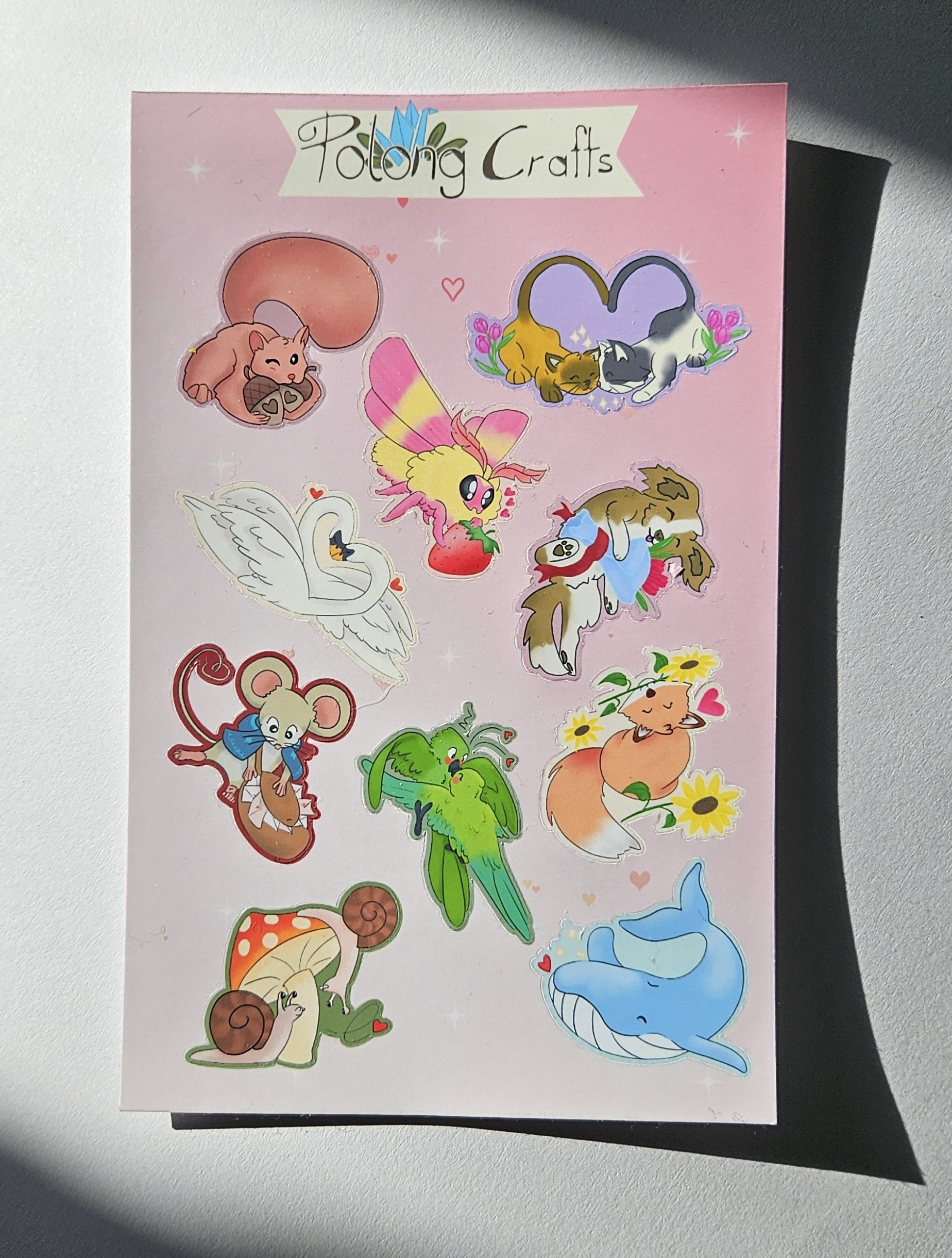 Valentines stickers ~ Original hand designed premium vinyl